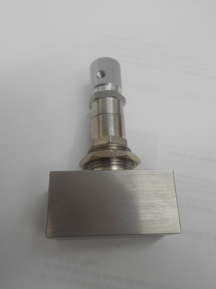 KEY INSTRUMENTS KI STAINLESS STEEL PRECISION NEEDLE CONTROL VALVE 1/8 ...