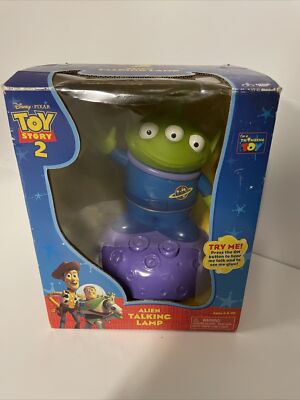 Toy Story 2 Alien Talking Lamp By Thinkway