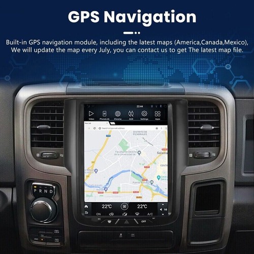 Radio GPS para coche Android 10.4 para Tesla Style para Dodge Ram 1500 2500 3500 2013-2019 - Imagen 13 de 20