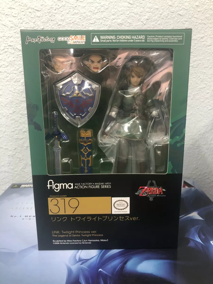  Good Smile The Legend of Zelda Twilight Princess Link Figma  Action Figure : Toys & Games