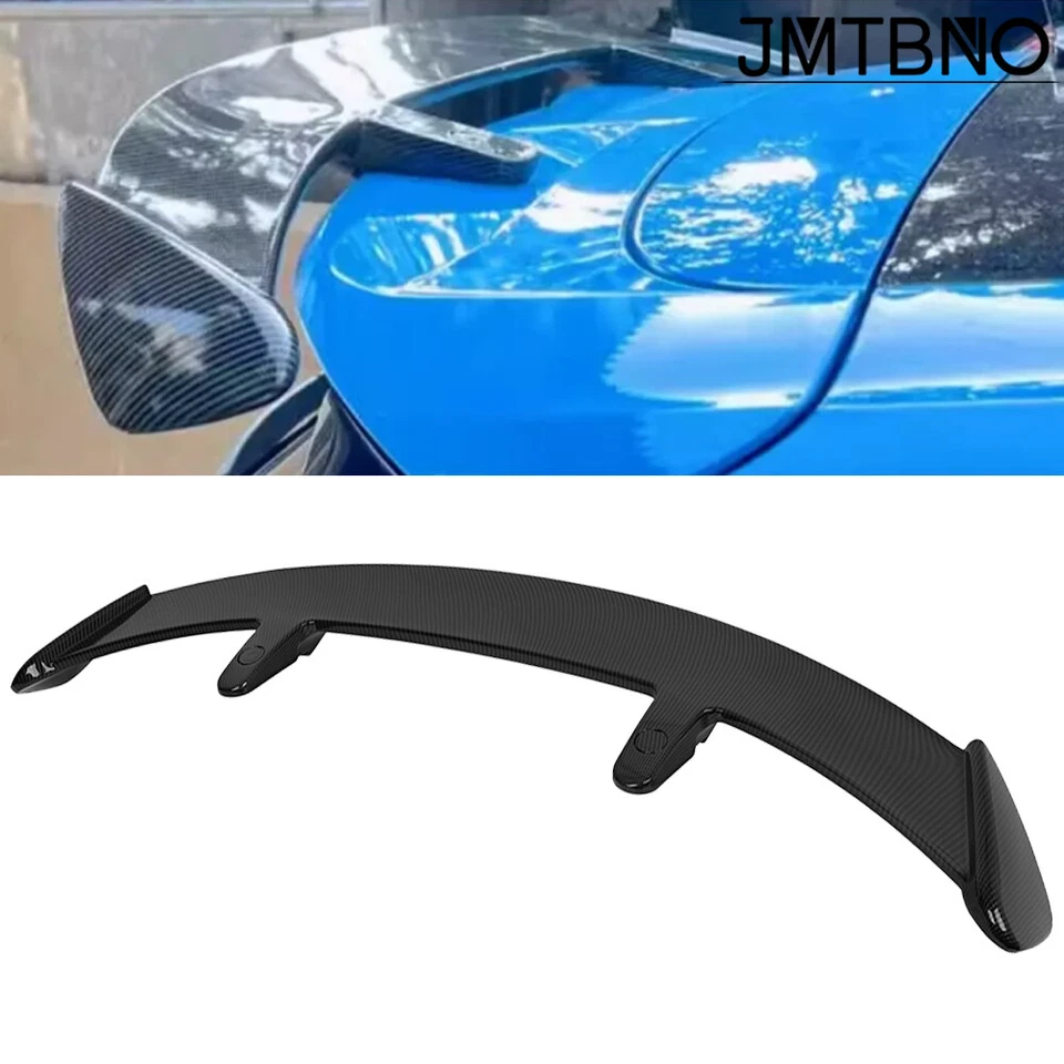 Alerón de techo trasero universal de fibra de carbono estilo GT 2016 Scion iM Foto 2 de 4