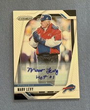 2024 Panini Prizm Marv Levy Buffalo Bills Autograph Football Card #34
