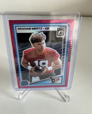 Panini 2025 Donruss Optic Graham Mertz Rated Rookie Card #259 Texans. rookie card picture