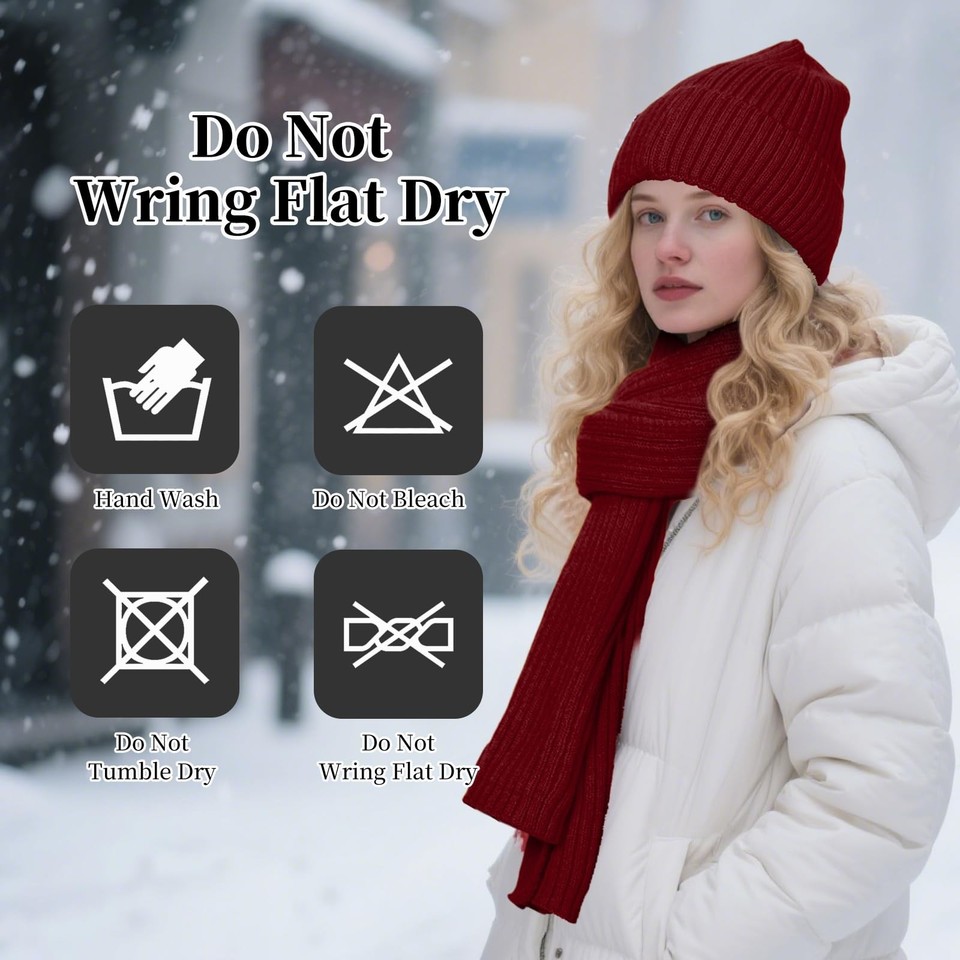 Gebreide Muts, Winter Warme Beanie Met Klep Oorkleppen