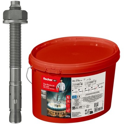 fischer Bolzenanker FAZ II Plus 10/10 R im Eimer, Dübel, edelstahl