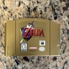 Nintendo The Legend of Zelda: Ocarina of Time N64 Gold Cart NTSC-U/C