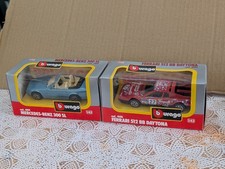 Bburago Ferrari 512 4106 & Mercedes-benz 300SL 4109 Diecast Cars