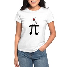 CafePress Pi A La Mode Women's T Shirt Women's T-Shirt 291240222 