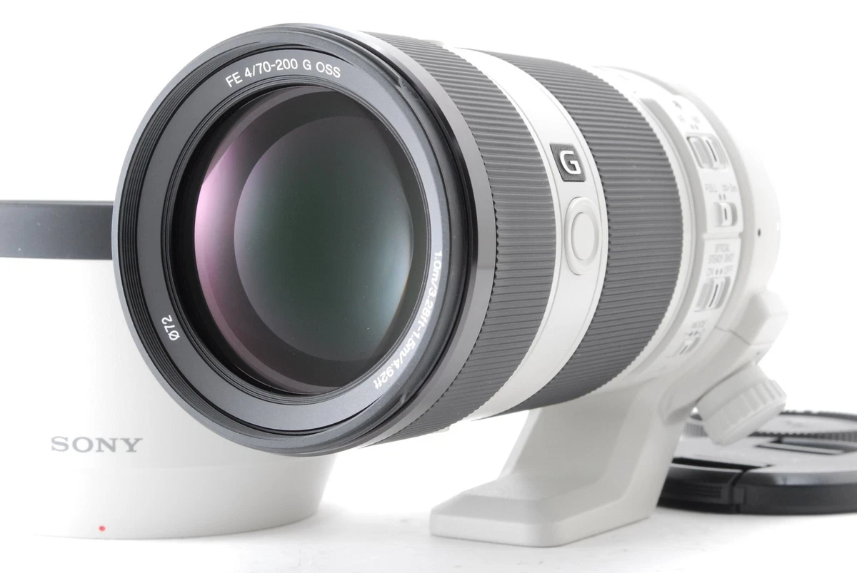 Sony FE 70-200mm f/4 G OSS SEL70200G Lente con montura E de JAPÓN [COMO NUEVO...