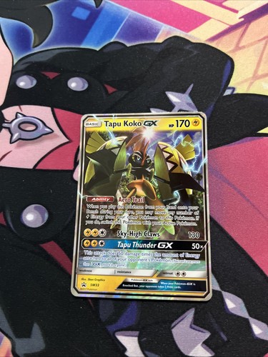 Tapu Koko GX Pokemon Sun & Moon Black Star Promo SM33