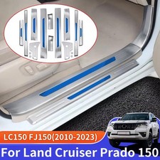 For Toyota Land Cruiser Prado 150 Upgraded Stainless Steel Door Sill Pedal