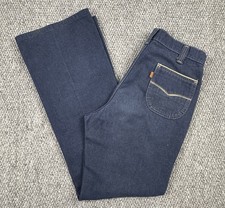 VINTAGE 1970s Levi's For Men Jeans 32x32 Orange Tab Bell Bottom Flare RARE EUC