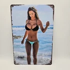 Vintage Tin Metal Signs - Pin Up Girls Sexy Posters Wall Decor Retro  Sign