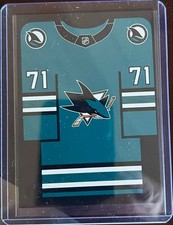 2024-25 Upper Deck Credentials - Arena Giveaways Jerseys Macklin Celebrini #J-MC