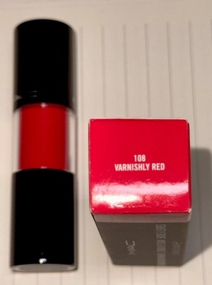 MAC VERSICOLOUR VARNISH Creme Lip Stain NEW in Box VARNISHLY RED #108 SUPER RARE