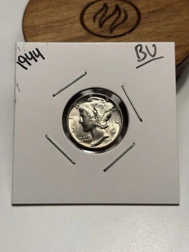 1944-D MERCURY DIME BU/UNC NICE COIN FREE SHIPPING