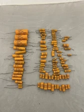 Sprague Atom TVA Capacitors - Lot of 90pcs
