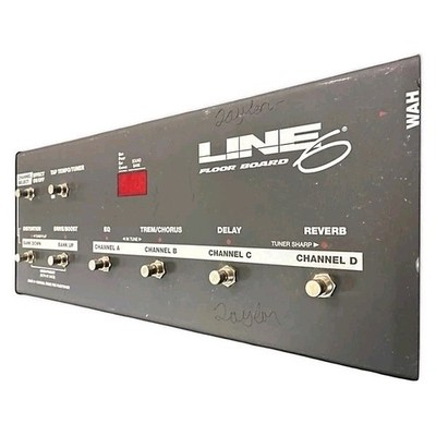 Line 6 Floorboard Black 2000s Floor Board Line6 Channel Effects