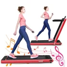 Motorized Treadmill Folding Under Desk Electric Treadmill W/APP Red