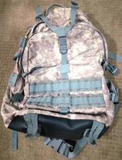 US Army MOLLE II 3 Day Assault / Patrol Pack! Camouflage GC