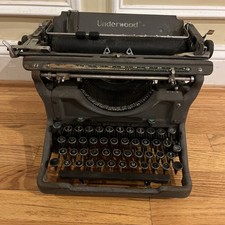 Vintage 1900s Underwood Standard No 5 Or 6 Typewriter SN# 4571166-11 Restoral thumbnail