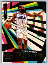 James Harden 2022-23 Panini Court Kings Maestros #9 Philadelphia 76ers