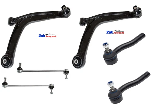 FOR Ford Ka 1.2. 1.3 1.4 08- FRONT LOWER WISHBONE ARMS & TRACK ROD + LINKS NEW