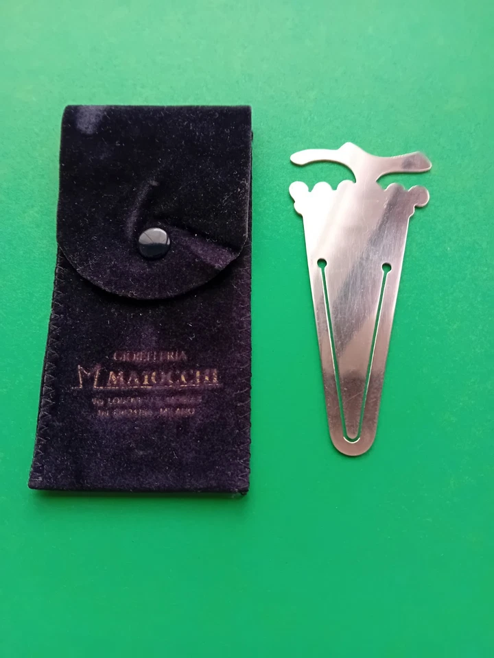 Segnalibro In Argento 950 Grappolo D'uva - Immagine 2 di 3