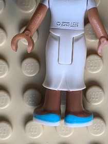 Lego Friends Dr. Patel Minifigure frnd0227 41318 Heartlake Hospital White Skirt