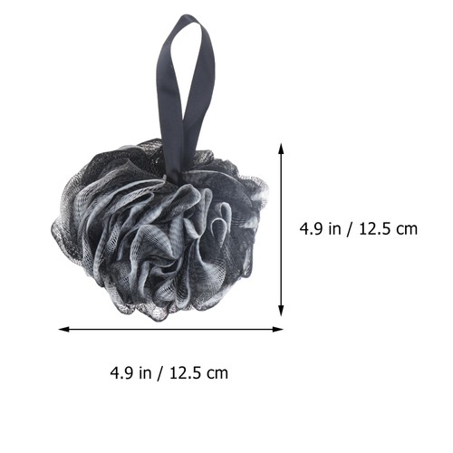 6 stücke bad ball bambus kohle mesh nets bad perub bälle mit hängendem seil für - Bild 11 von 12