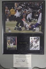 Ray Lewis Autographed Ravens Custom Plaque
