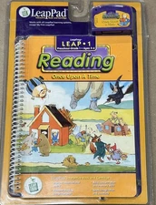 Leap Pad, Pre Reading, Interactive book and cartridge, "once upon a time" NEW