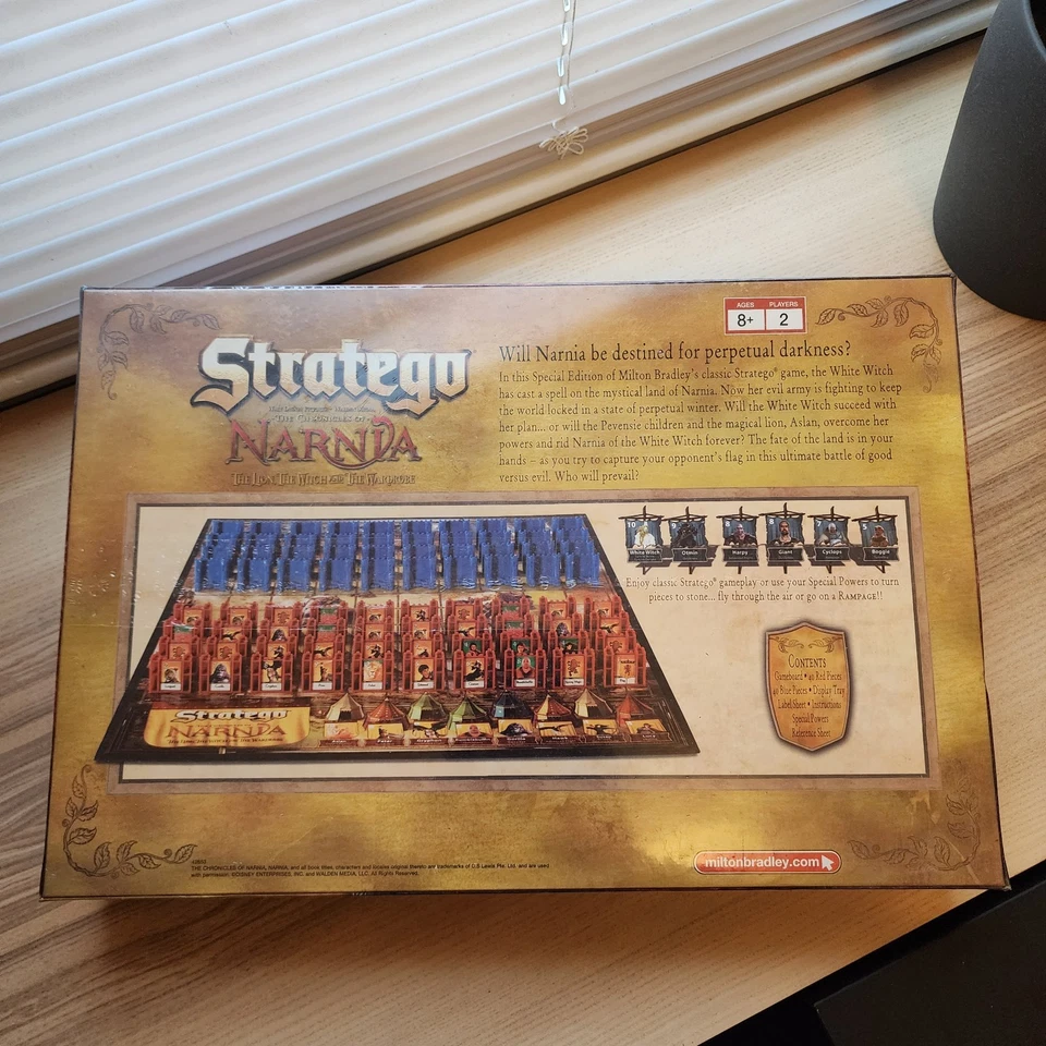 NEW Stratego Chronicles Of Narnia Board Game Battlefield Strategy 42653 - READ - Image 2 of 4
