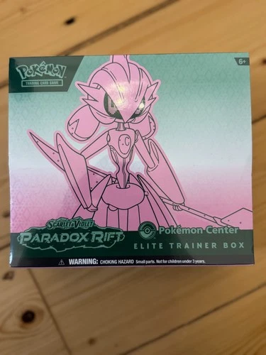 Paradox Rift Pokemon Center Elite Trainer Box - Iron Valliant - New & Sealed