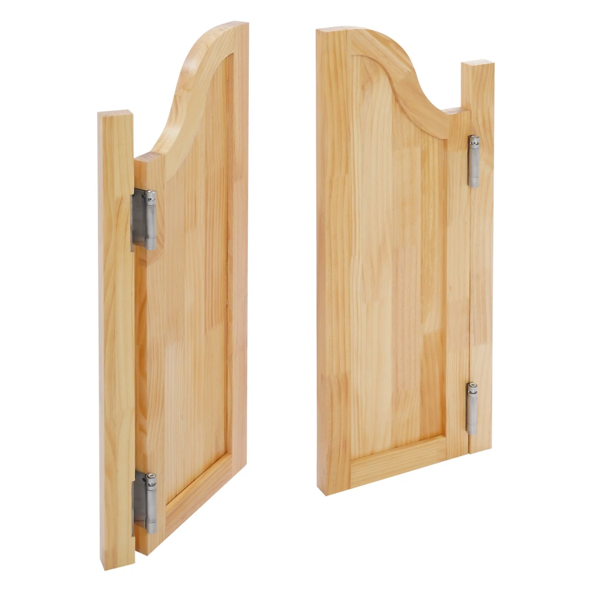 Puerta divisoria a rayas verticales color tronco puerta de madera maciza tipo puerta doble