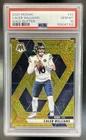 2025 Panini Mosaic Caleb Williams Gold Glitter Prizm #/5 Bears PSA 10 GEM MINT