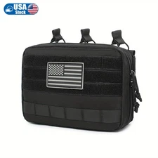 Tactical EDC Pouch MOLLE Compatible Multi Tool Organizer magazine pouch