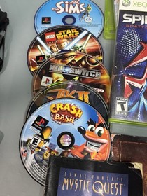 Video Game And Playstation Council Lot Untested Read