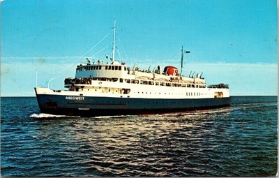MVS Abegweit Worlds Modern Powerful IceBreaker Ship New Brunswick Postcard Note