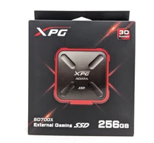 T ADATA XPG SD700X 256GB External Gaming SSD 3D NAND R/W uo to 440MB/s Water