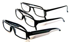 3 Reading Glasses Fashion variety Mens impact resistant lens readers Power 1.50