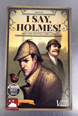Victory Point Games - I Say, Holmes! Case Solving Card Game Complete