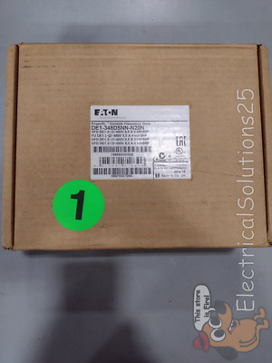 New Eaton DE1-348D5NN-N20N Variable Frequency Drive - Free Shipping