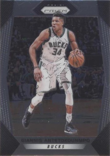 2024-25 Panini Prizm Giannis Antetokounmpo Red White & Blue Prizm