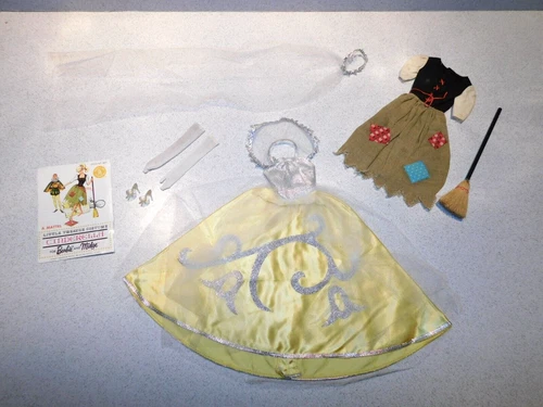 Barbie:  VINTAGE Complete RICH & POOR CINDERELLA Outfit!