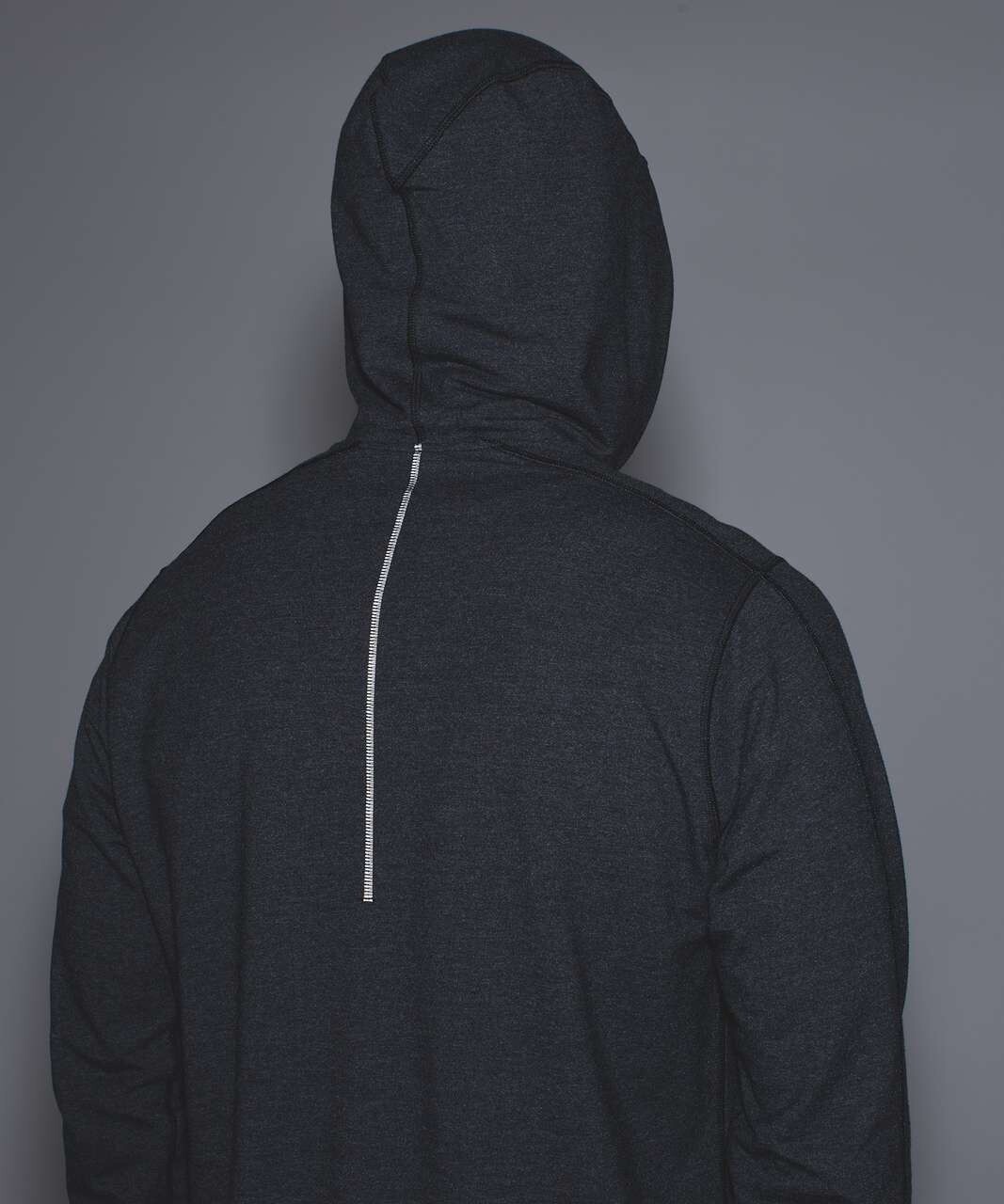 New Rare Lululemon Pave Pullover Hoodie Heathered Black XL image 5