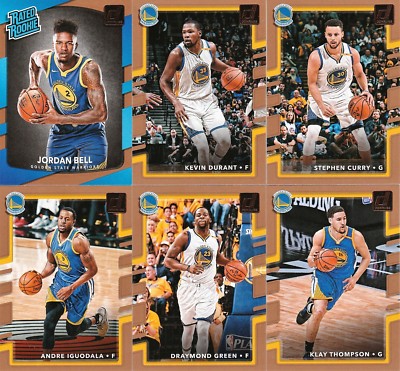 2017-18 DONRUSS COMPLETE TEAM SETS (COMBINE & SAVE SHIPPING) LEBRON CURRY BAM