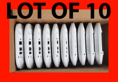 LOT of 10 Cisco Aironet AIR-LAP1142N-A-K9 Dual Band Wireless Wifi Access Point