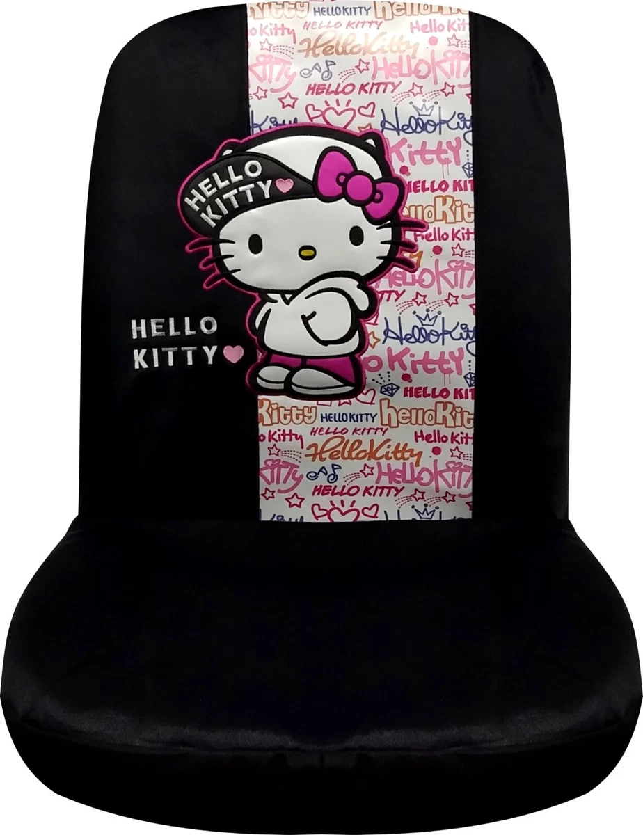 Hello Kitty car seat cover head rest for one seat Murakami
