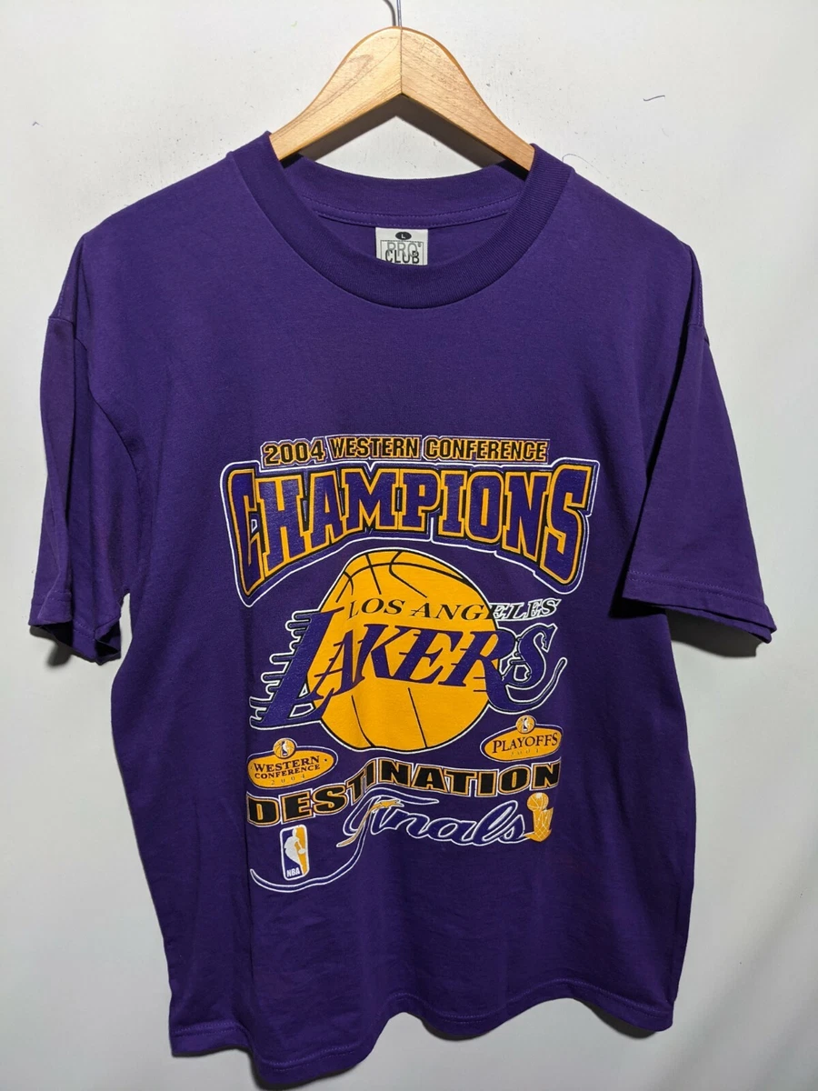 T shirt des lakers sale